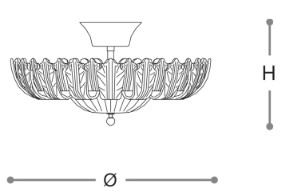 Lampe-74-Opera-Italamp-Deckenlampen-Abmessungen